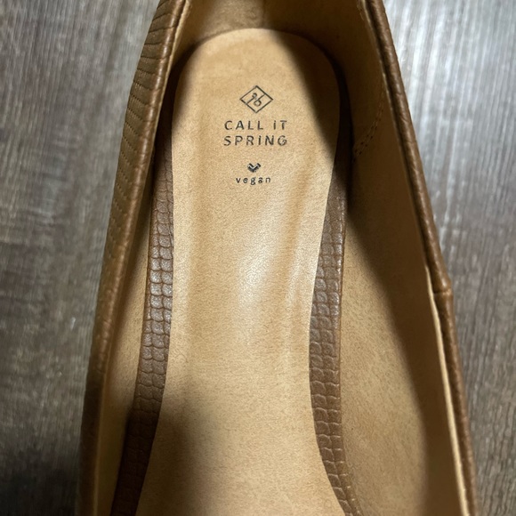 Call It Spring - Brown Vickki Heels - Size US 7.5 - Picture 5 of 7